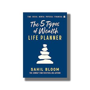 5 Types of Wealth Life Planner | Book Paperback (Sahil Bloom)