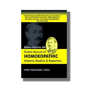 Pocket Manual Of Homoeopathic Materia Medica And Repertory | Book Hardcover (Aitbs) William Boericke