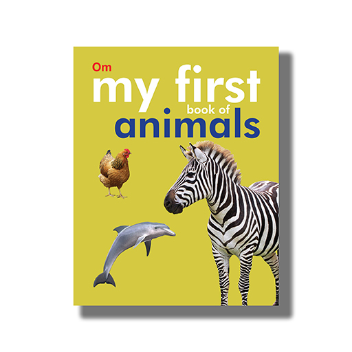 My First Book Of Animals | Board Book (Om Kidz) - Image 2