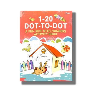 1-20 Dot -To-Dot | A Fun Ride With Numbers Activity | Book Paperback (Om Kidz)