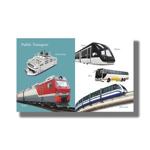 My First Book Of Transport | Board Book (Om Kidz)