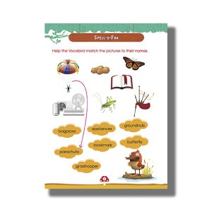 Vocabulary | Vocabirds Vocabulary Activity Workbook Grade 3 | Book Paperback (Om Kidz)