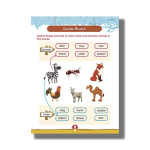 Vocabulary | Vocabirds Vocabulary Activity Workbook Grade 4 | Book Paperback (Om Kidz)