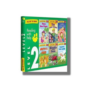 All Set To Read Level 2 Reading With Help | Book Paperback (Om Kidz)