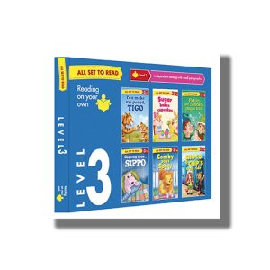 All Set To Read Level 3 Slipcase Reading On Your Own | Book Paperback (Om Kidz)