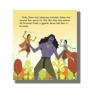 Ramayana Stories | Rama Meets The Monkey King Sugreeva | Book Paperback (Om Kidz)