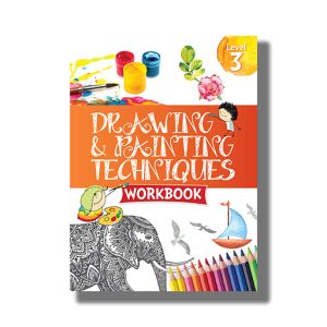 Drawing & Painting Techniques Workbook Grade 3 | Book Paperback (Om Kidz)