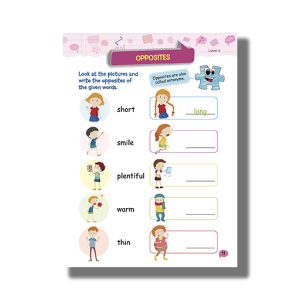 Verbal Reasoning Activity Workbook Level 4 | Book Paperback (Om Kidz)