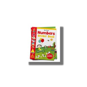 My First Numbers Sticker Book | Exciting Sticker Book With 100 Stickers | Book Paperback (Wonder House Book)
