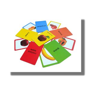 My First Flash Cards Fruits 30 Early Learning Flash Cards For Kids | Cards (Wonder House Book)