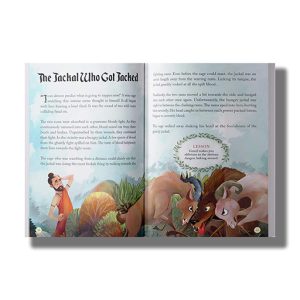 Pandit Vishnu Sharmas Panchatantra | Illustrated Tales From Ancient India (Special Edition) | Book Hardcover (Wonder House Book)