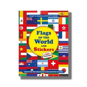 Flags of the World with Stickers | Book Paperback (Shree)