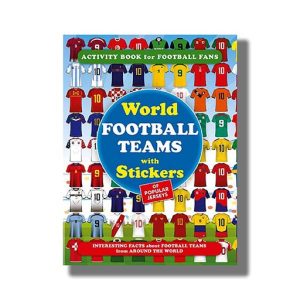 World Football Teams with Stickers | Book Paperback (Shree)