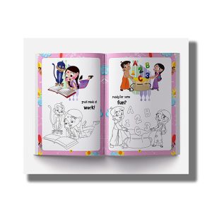 Chhota Bheem We Are Awesome | Copy Coloring Book For Kids | Book Paperback (Wonder House Book)