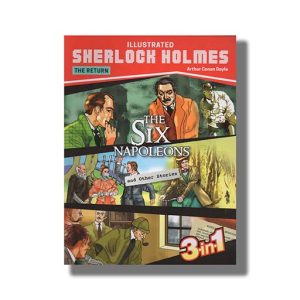 Illustrated Return Sherlock Holmes The Six Napoleons And Other Stories 3 In 1 | Book Paperback (Shree) Sir Arthur Conan Doyle