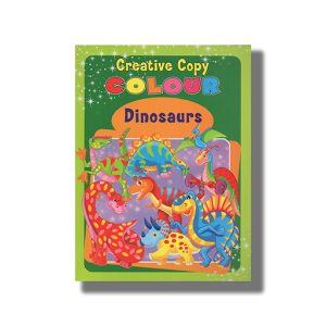 Creative Copy Colour | Dinosaurs | Book Paperback (Shree)