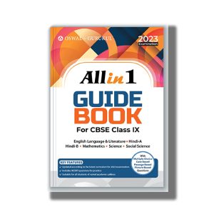 Oswal Cbse All In One Guide Book Class 9 English | Hindi A & B | Mathematics | Science And Social Science For Exam 2023 | Book Paperback