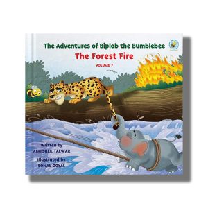 Adventures Of Biplob The Bumblebee The Forest Fire Volume 7 | Book Paperback (Abhishek Talwar)