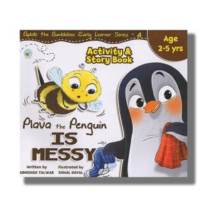 .Plava The Penguin Is Messy Activity & Story Book 4 | Age 2 To 5 Years | Book Paperback (Abhishek Talwar)