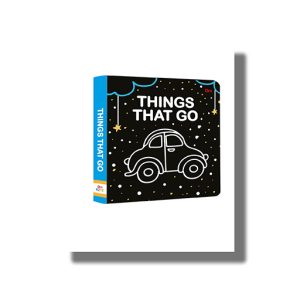 Things That Go High Contrast | Board Book (Om Kidz)