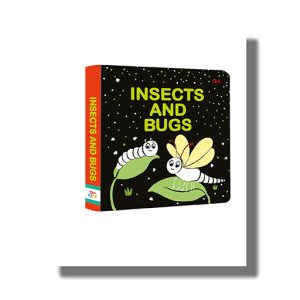 Insects And Bugs High Contrast | Board Book (Om Kidz)