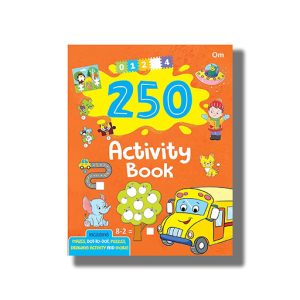 Activity Books  250 Activity Book 2 Mazes Dot To Dot Spot The Difference And Matching - Fun Early | Book Paperback (Om Kidz)
