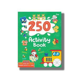 250 Activity Book 4 Mazes Dot to Dot Spot The Difference And Matching Fun Early | Book Paperback (Om Kidz)