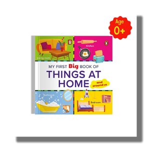My First Big Book Of Things At Home | Board Book (Penguin)
