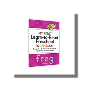 My First Learn-to-Read Preschool Workbook | Practice Pre-Reading Skills with Phonics, Sight Words, and Simple Stories! | Book Paperback (Sarah Chesworth)