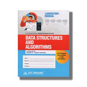 Laboratory Manual Data Structure And Algorithms Computer Semester 3 New Syllabus 2022 Edition Gtu Diploma Engineering English Medium | Book Paperback (Atul) Uresh Parmar Mrp 90