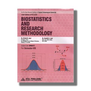 Biostatistics and Research Methodology Semester 8 GTU Degree Engineering English Medium 2026-27 Edition | Book Paperback (Atul) Girish K Jani