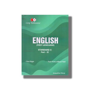 Camp English Comprehensive Study Book Paperback Vol 2 Class 10 | First Flight/ Footprints Without Feet (Jacqueline Chinai)