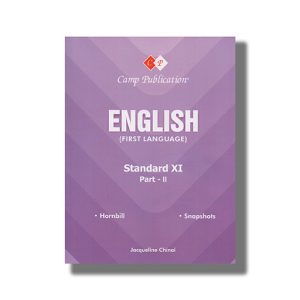 Camp English Comprehensive Study Book Paperback Vol 2 Class 11 | Hornbill/Snapshots (Jacqueline Chinai)