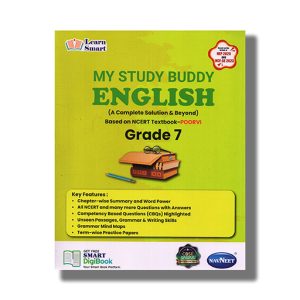 Navneet My Study Buddy English Based on NCERT Textbook Poorvi Digest English Medium Class 7 | Book Paperback