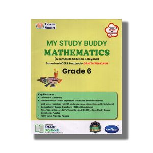Navneet My Study Buddy Mathematics Based on NCERT Textbook Ganita Prakash Digest English Medium Class 6 | Book Paperback