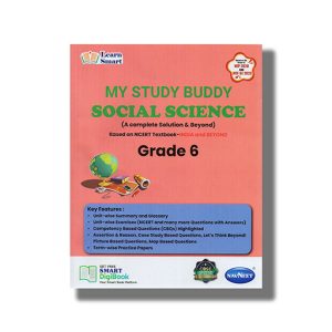 Navneet My Study Buddy Social Science Based on NCERT Textbook India and Beyond Digest English Medium Class 6 | Book Paperback