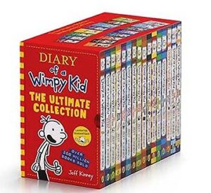 Diary of a Wimpy Kid Boxset | The Ultimate Collection 16 Books Boxset (Books 1-16) | Book Paperback (Jeff Kinney)