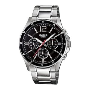 Casio Enticer Analog Black Dial Mens Watch MTP-1374D-1AVDF (A832)