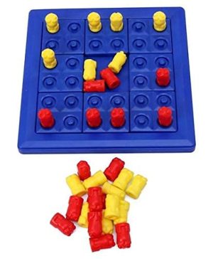 Ratnas 4 Frogs in A Square Board Game Multicolor – 32 Pieces Code 1203