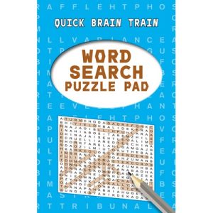 Word Search Puzzle Pad (Ref 4) | Book Paperback (Shree)