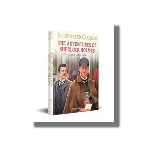 Adventures of Sherlock Holmes | Illustrated Abridged Children Classics | Book Hardcover (Wonder House) Arthur Conan Doyle