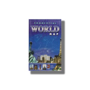 World Political Map Folder Size (English Medium)