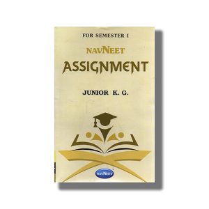 Navneet Assignment Semester 1 Class Junior K G English Medium 2024-25 Edition | Book Paperback