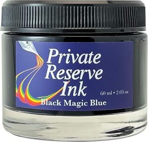 Private Reserve Ink Bottle Black Magic Blue 60ml Code PR17002